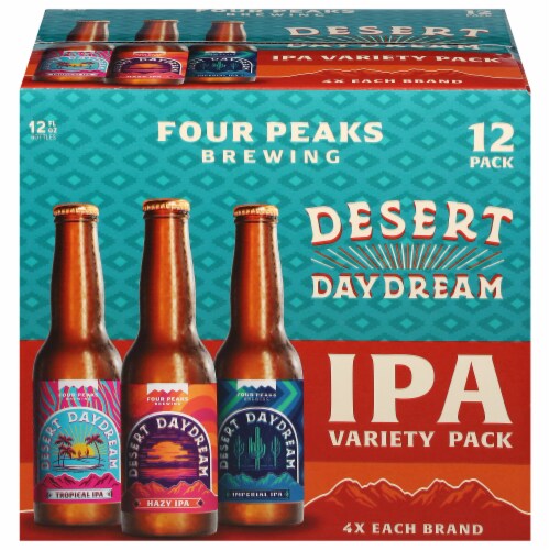 Four Peaks Brewing Co. Desert Daydream IPA Beer Variety Pack Perspective: left