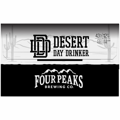 Four Peaks Brewing Desert Day Drinker Beer Perspective: left