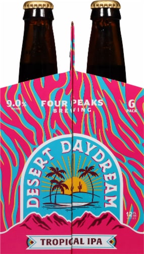 Four Peaks Brewing Desert Daydream Tropical IPA Beer Perspective: left