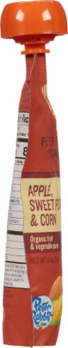 Peter Rabbit Organics™ Apple Sweet Potato & Corn Baby Food Pouch Perspective: left