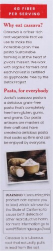 Jovial® Organic Grain Free Cassava Elbows Perspective: left