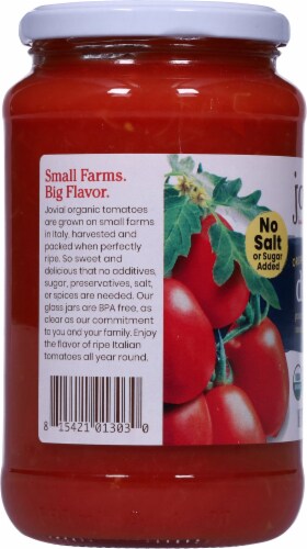 Jovial® Organic Diced Tomatoes Perspective: left