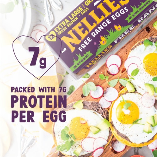 Nellie's Free Range Eggs Extra Large 12 ct Perspective: left