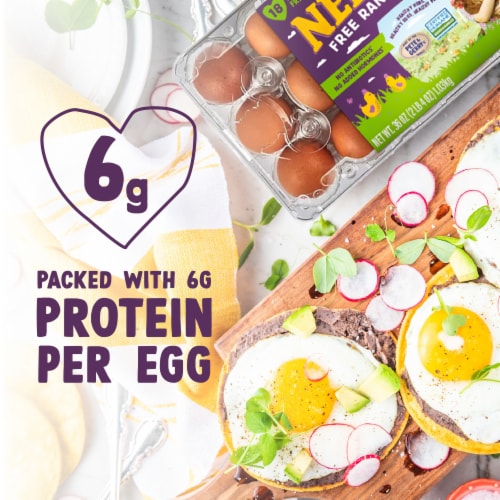 Nellie's Free Range Eggs Large 18 ct Perspective: left