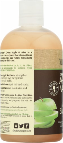 Taliah Waajid™ Green Apple & Aloe with Coconut Nutrition Shampoo Perspective: left