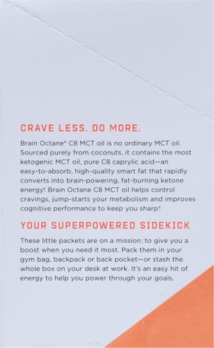Bulletproof™ Brain Octane Go Packs Perspective: left