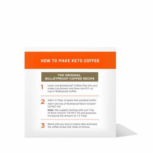 Bulletproof™ Original Medium Roast Single-Serve Coffee Cups Perspective: left