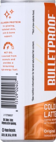 Bulletproof Original + Collagen Cold Brew Coffee Perspective: left