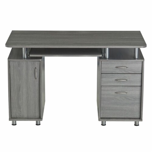 Small Computer Desk in Grey Techni Mobili 1 Kroger