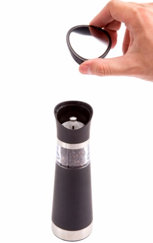 Ozeri Graviti Pro Electric Pepper Mill and Grinder, BPA-Free Perspective: left