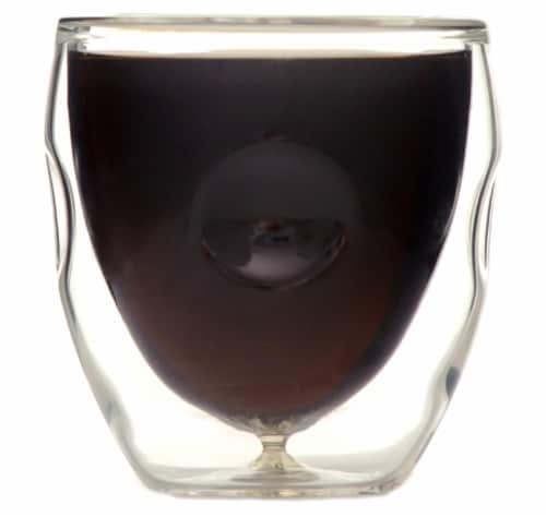 Moderna Artisan Series Double Wall 2 oz Beverage & Espresso Shot Glasses - Set of 2 Perspective: left