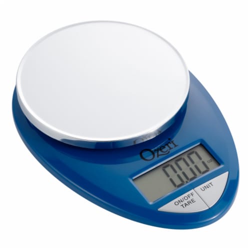 Ozeri Pro Digital Kitchen Food Scale, 0.05 oz to 12 lbs (1 gram to 5.4 kg) Perspective: left