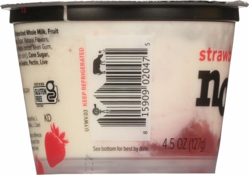 Noosa® Strawberry Yoghurt Perspective: left