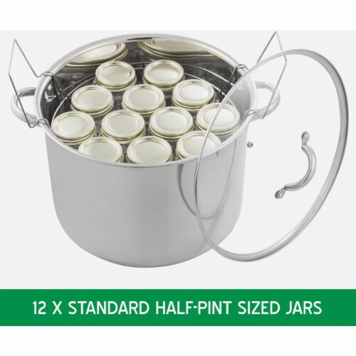 McSunley Stainless Steel Canner - 21.5 QT Perspective: left