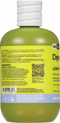 Devacurl® Low-Poo Original Moisture Cleanser Perspective: left