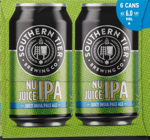 Southern Tier Brewing Company Nu Juice IPA Beer Perspective: left