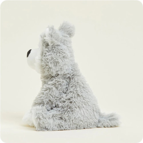 Warmies Husky Stuffed Animal Perspective: left