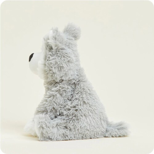 Warmies Husky Stuffed Animal Perspective: left