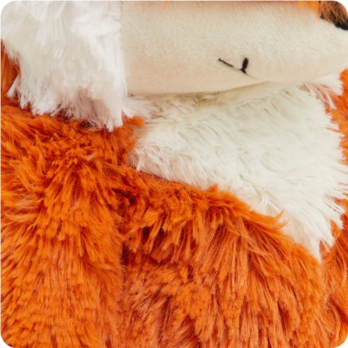 Warmies CPFOX1 Microwavable French Lavender Scented Plush Fox Perspective: left