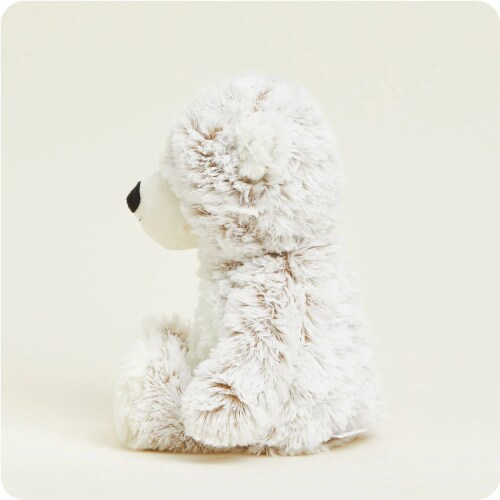 Warmies Microwavable Plush Marshmallow Bear Perspective: left