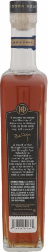Heaven's Door Double Barrel Whiskey Perspective: left