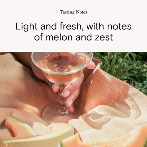 Avaline Organic French Rosé Wine Perspective: left