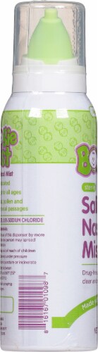 Boogie Mist® Sterile Saline Nasal Mist Perspective: left