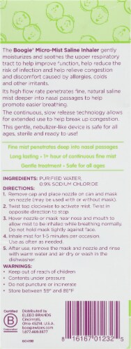 Boogie® Micro-Mist Saline Inhaler Perspective: left