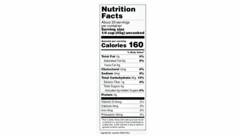 4Sisters® Aromatic Jasmine White Rice Perspective: left