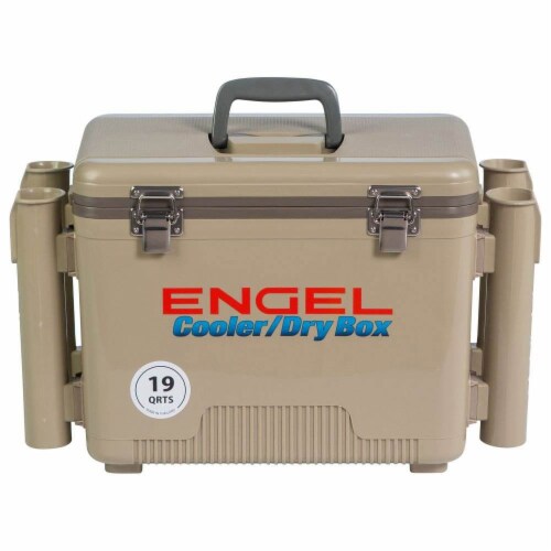 ENGEL 19 Quart Fishing Rod Holder Attachment Insulated Dry Box