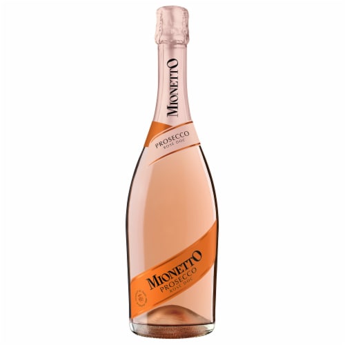 Mionetto Extra Dry Rose Millesimato Prestige Collection Sparkling Italy Wine Perspective: left
