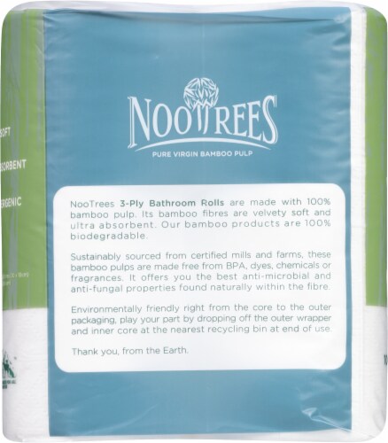 NooTrees Bamboo Bath Tissue Perspective: left