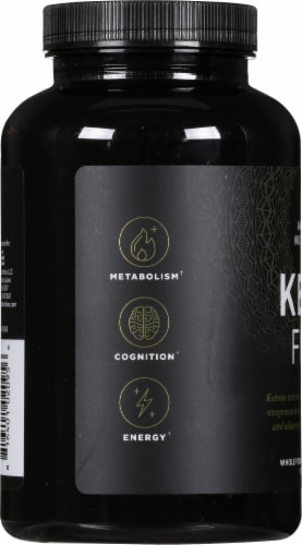 Ancient Nutrition KetoFIRE Ketone Activator Capsules Perspective: left