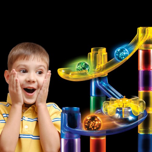 National Geographic™ Glow-in-the-Dark Marble Run Perspective: left