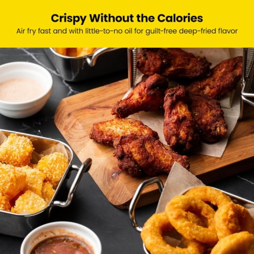 Chefman Digital Air Fryer + Oven - Black Perspective: left