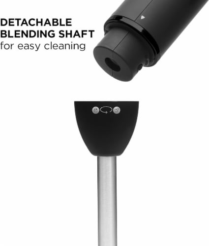 Chefman Immersion Stick 300 Watt Hand Blender - Black, 1 ct - Kroger