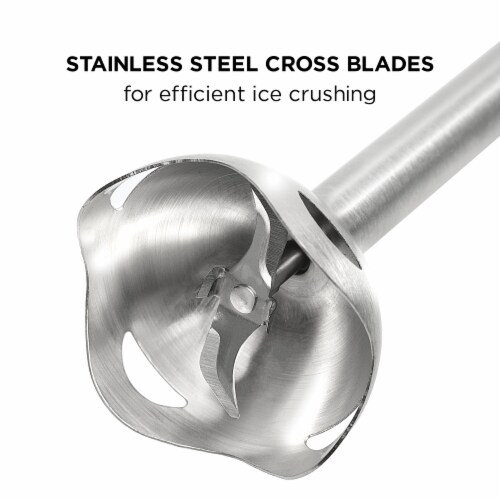 Chefman Immersion Stick Hand Blender - Gray Perspective: left