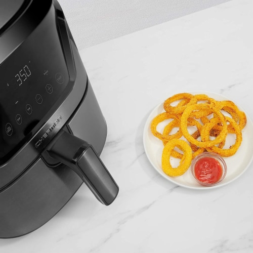 Chefman TurboFry Touch Digital Air Fryer - Black Perspective: left