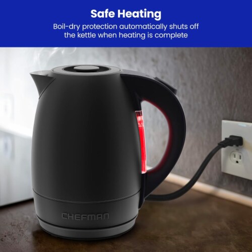 Chefman electric best sale kettle stainless steel