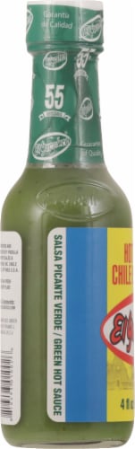 El Yucateco® Green Habanero Hot Sauce Perspective: left