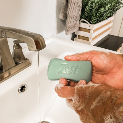 Zest® 2-Pack Bar Soap Refreshing Aqua Scent With Vitamin E