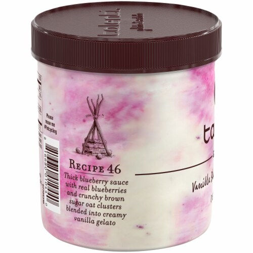 Talenti® Vanilla Blueberry Crumble Gelato Ice Cream Perspective: left
