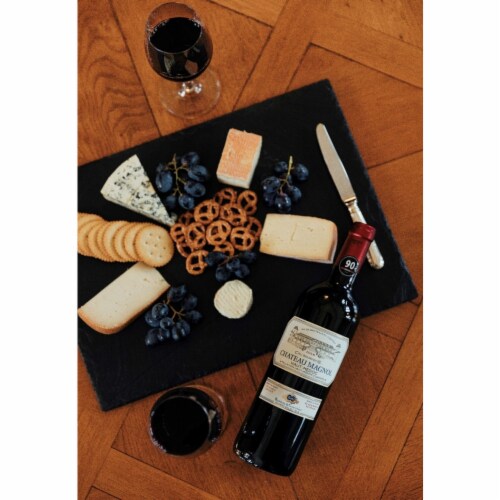 Chateau Magnol Bordeaux France Red Wine Perspective: left