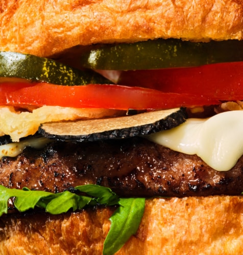 Impossible™ Indulgent Burger Patties Meat From Plants, 2 ct Perspective: left