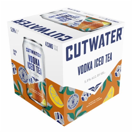 Cutwater Vodka Tea Perspective: left