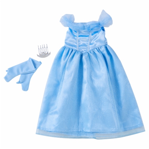 Baby Doll Princess Pumpkin Carriage Closet w Cinderella Dress Gloves Tiara Blue 1 Ralphs