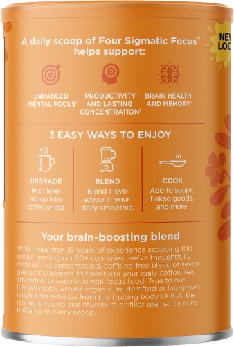 Four Sigmatic® Organic Think Focus Blend Mix Perspective: left
