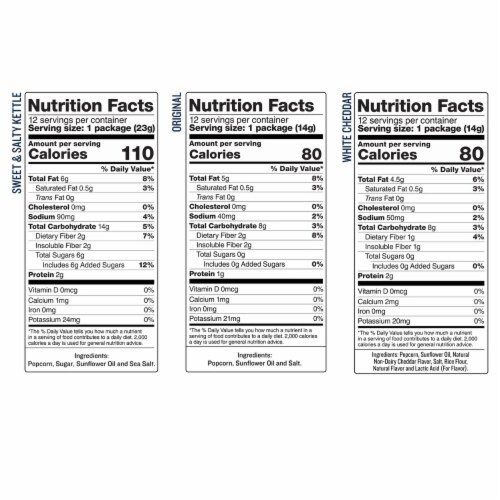 Skinny Pop Variety Snack Pack 36/Pack (220-01049) Perspective: left