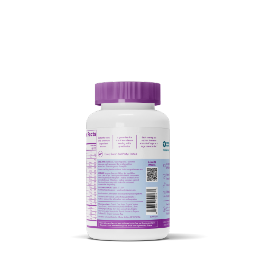 SmartyPants Toddler Formula Multi-Vitamin Gummies Perspective: left