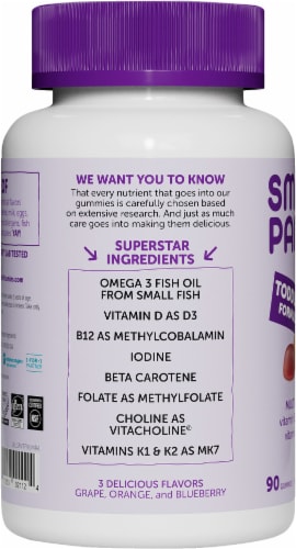 SmartyPants Toddler Formula Multivitamin Gummies Perspective: left